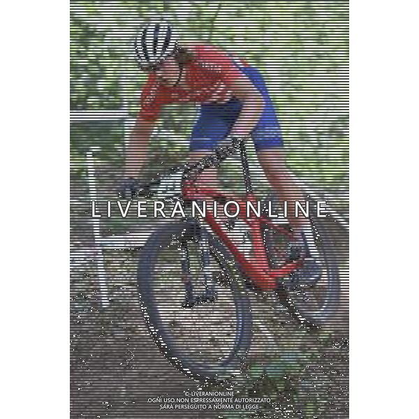 ¬© TVRG Fran Bosnjak (Croazia) specialita\' Cross Country - gara maschile juniores UCI MTB World Championships 2021 Campionati del Mondo di Mountain Bike 25-29 agosto 2021 Val di Sole Daolasa di Commezzadura (TN) Centro sportivo BikeLand 26 agosto 2021 foto Roberto Garavaglia/ag. Aldo Liverani sas/ AGENZIA ALDO LIVERANI SAS