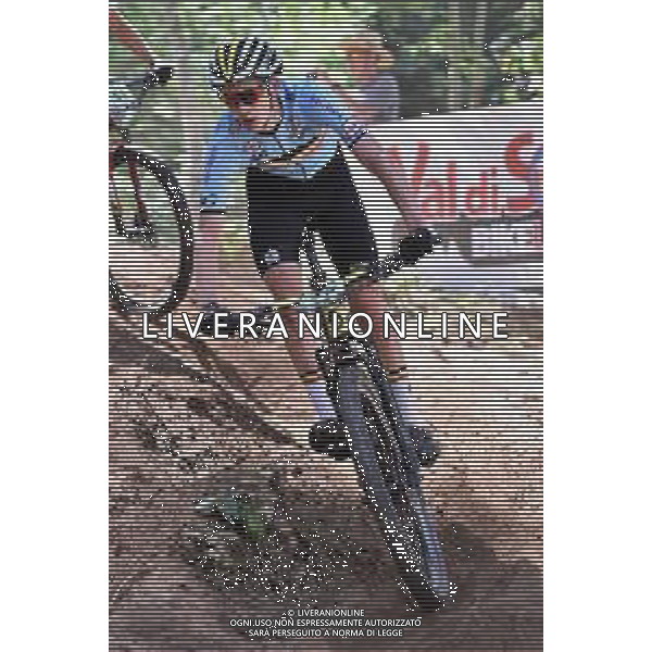¬© TVRG Theo Demarcin (Belgio) specialita\' Cross Country - gara maschile juniores UCI MTB World Championships 2021 Campionati del Mondo di Mountain Bike 25-29 agosto 2021 Val di Sole Daolasa di Commezzadura (TN) Centro sportivo BikeLand 26 agosto 2021 foto Roberto Garavaglia/ag. Aldo Liverani sas/ AGENZIA ALDO LIVERANI SAS