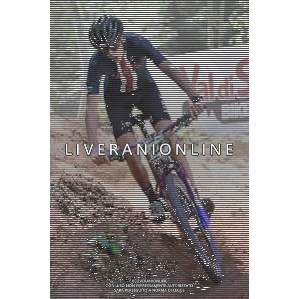 © TVRG Austin Beard (Stati Uniti) specialita\' Cross Country - gara maschile juniores UCI MTB World Championships 2021 Campionati del Mondo di Mountain Bike 25-29 agosto 2021 Val di Sole Daolasa di Commezzadura (TN) Centro sportivo BikeLand 26 agosto 2021 foto Roberto Garavaglia/ag. Aldo Liverani sas/ AGENZIA ALDO LIVERANI SAS