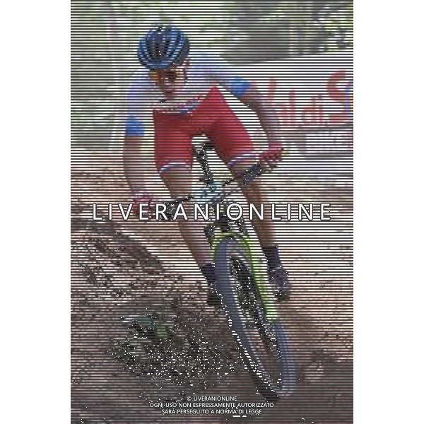 ¬© TVRG Nikita Filippov (Russia) specialita\' Cross Country - gara maschile juniores UCI MTB World Championships 2021 Campionati del Mondo di Mountain Bike 25-29 agosto 2021 Val di Sole Daolasa di Commezzadura (TN) Centro sportivo BikeLand 26 agosto 2021 foto Roberto Garavaglia/ag. Aldo Liverani sas/ AGENZIA ALDO LIVERANI SAS