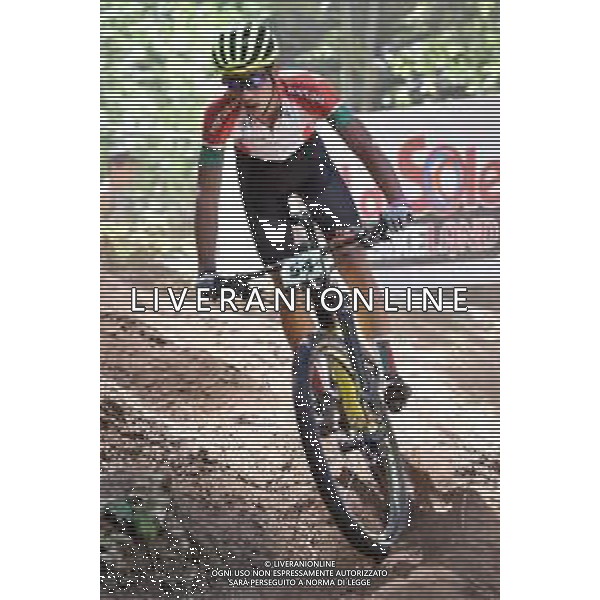 ¬© TVRG Tomas Frazao (Portogallo) specialita\' Cross Country - gara maschile juniores UCI MTB World Championships 2021 Campionati del Mondo di Mountain Bike 25-29 agosto 2021 Val di Sole Daolasa di Commezzadura (TN) Centro sportivo BikeLand 26 agosto 2021 foto Roberto Garavaglia/ag. Aldo Liverani sas/ AGENZIA ALDO LIVERANI SAS
