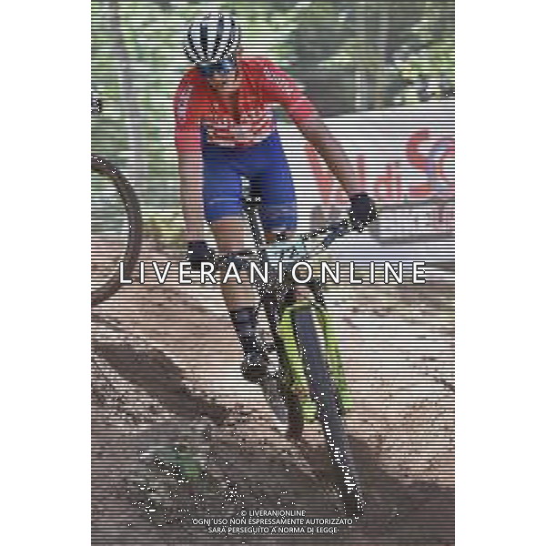¬© TVRG Ivan Okmazic (Croazia) specialita\' Cross Country - gara maschile juniores UCI MTB World Championships 2021 Campionati del Mondo di Mountain Bike 25-29 agosto 2021 Val di Sole Daolasa di Commezzadura (TN) Centro sportivo BikeLand 26 agosto 2021 foto Roberto Garavaglia/ag. Aldo Liverani sas/ AGENZIA ALDO LIVERANI SAS