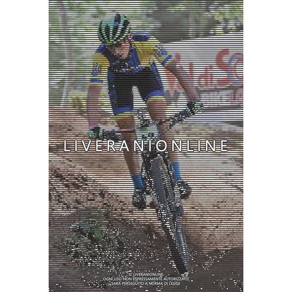 ¬© TVRG Yehor Volkov (Ucraina) specialita\' Cross Country - gara maschile juniores UCI MTB World Championships 2021 Campionati del Mondo di Mountain Bike 25-29 agosto 2021 Val di Sole Daolasa di Commezzadura (TN) Centro sportivo BikeLand 26 agosto 2021 foto Roberto Garavaglia/ag. Aldo Liverani sas/ AGENZIA ALDO LIVERANI SAS