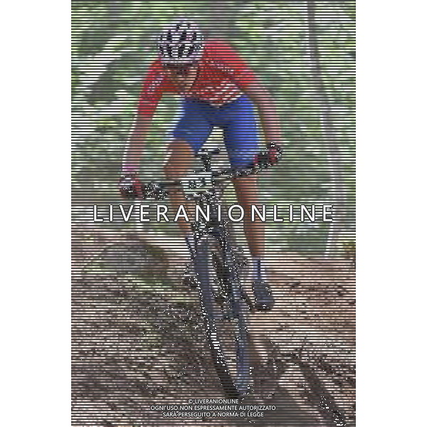 ¬© TVRG Ivan Perusko (Croazia) specialita\' Cross Country - gara maschile juniores UCI MTB World Championships 2021 Campionati del Mondo di Mountain Bike 25-29 agosto 2021 Val di Sole Daolasa di Commezzadura (TN) Centro sportivo BikeLand 26 agosto 2021 foto Roberto Garavaglia/ag. Aldo Liverani sas/ AGENZIA ALDO LIVERANI SAS