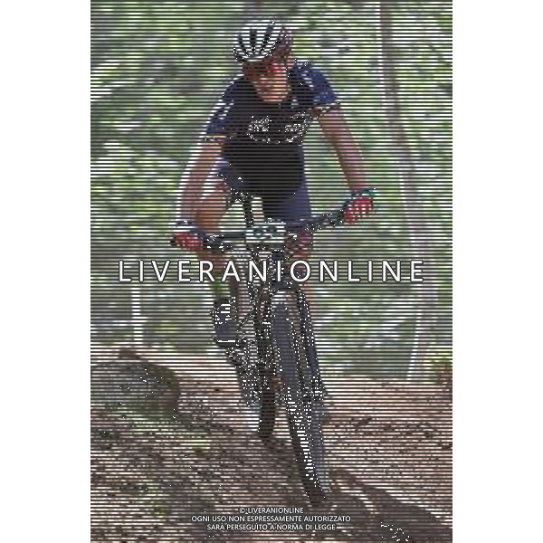 ¬© TVRG Rares-Costantin Hogas (Romania) specialita\' Cross Country - gara maschile juniores UCI MTB World Championships 2021 Campionati del Mondo di Mountain Bike 25-29 agosto 2021 Val di Sole Daolasa di Commezzadura (TN) Centro sportivo BikeLand 26 agosto 2021 foto Roberto Garavaglia/ag. Aldo Liverani sas/ AGENZIA ALDO LIVERANI SAS