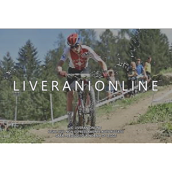 © TVRG Nils Aebersold (Svizzera) specialita\' Cross Country - gara maschile juniores UCI MTB World Championships 2021 Campionati del Mondo di Mountain Bike 25-29 agosto 2021 Val di Sole Daolasa di Commezzadura (TN) Centro sportivo BikeLand 26 agosto 2021 foto Roberto Garavaglia/ag. Aldo Liverani sas/ AGENZIA ALDO LIVERANI SAS