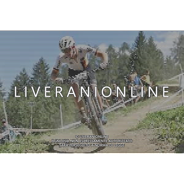 ¬© TVRG Paul Schehl (Germania) specialita\' Cross Country - gara maschile juniores UCI MTB World Championships 2021 Campionati del Mondo di Mountain Bike 25-29 agosto 2021 Val di Sole Daolasa di Commezzadura (TN) Centro sportivo BikeLand 26 agosto 2021 foto Roberto Garavaglia/ag. Aldo Liverani sas/ AGENZIA ALDO LIVERANI SAS
