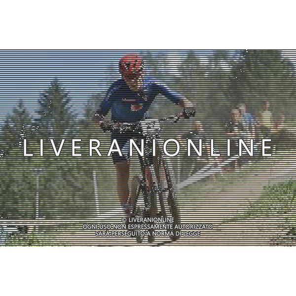 ¬© TVRG Yannick Parisi (Italia) specialita\' Cross Country - gara maschile juniores UCI MTB World Championships 2021 Campionati del Mondo di Mountain Bike 25-29 agosto 2021 Val di Sole Daolasa di Commezzadura (TN) Centro sportivo BikeLand 26 agosto 2021 foto Roberto Garavaglia/ag. Aldo Liverani sas/ AGENZIA ALDO LIVERANI SAS