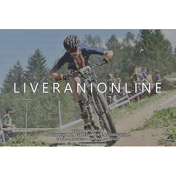 ¬© TVRG Ivan Sippy (Stati Uniti) specialita\' Cross Country - gara maschile juniores UCI MTB World Championships 2021 Campionati del Mondo di Mountain Bike 25-29 agosto 2021 Val di Sole Daolasa di Commezzadura (TN) Centro sportivo BikeLand 26 agosto 2021 foto Roberto Garavaglia/ag. Aldo Liverani sas/ AGENZIA ALDO LIVERANI SAS