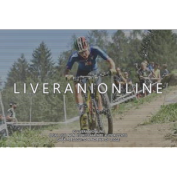 ¬© TVRG Matteo Siffredi (Italia) specialita\' Cross Country - gara maschile juniores UCI MTB World Championships 2021 Campionati del Mondo di Mountain Bike 25-29 agosto 2021 Val di Sole Daolasa di Commezzadura (TN) Centro sportivo BikeLand 26 agosto 2021 foto Roberto Garavaglia/ag. Aldo Liverani sas/ AGENZIA ALDO LIVERANI SAS