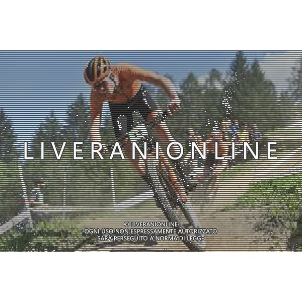 ¬© TVRG Tom Schellekens (Olanda) specialita\' Cross Country - gara maschile juniores UCI MTB World Championships 2021 Campionati del Mondo di Mountain Bike 25-29 agosto 2021 Val di Sole Daolasa di Commezzadura (TN) Centro sportivo BikeLand 26 agosto 2021 foto Roberto Garavaglia/ag. Aldo Liverani sas/ AGENZIA ALDO LIVERANI SAS