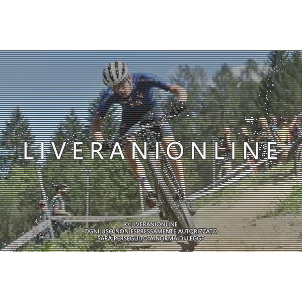¬© TVRG Marco Betteo (Italia) specialita\' Cross Country - gara maschile juniores UCI MTB World Championships 2021 Campionati del Mondo di Mountain Bike 25-29 agosto 2021 Val di Sole Daolasa di Commezzadura (TN) Centro sportivo BikeLand 26 agosto 2021 foto Roberto Garavaglia/ag. Aldo Liverani sas/ AGENZIA ALDO LIVERANI SAS