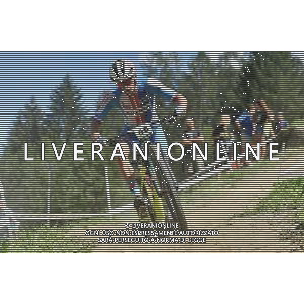 ¬© TVRG Vaclav Veverka (Repubblica Ceca) specialita\' Cross Country - gara maschile juniores UCI MTB World Championships 2021 Campionati del Mondo di Mountain Bike 25-29 agosto 2021 Val di Sole Daolasa di Commezzadura (TN) Centro sportivo BikeLand 26 agosto 2021 foto Roberto Garavaglia/ag. Aldo Liverani sas/ AGENZIA ALDO LIVERANI SAS
