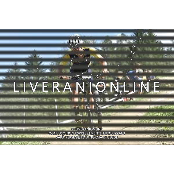 ¬© TVRG Hugo Sandin (Svezia) specialita\' Cross Country - gara maschile juniores UCI MTB World Championships 2021 Campionati del Mondo di Mountain Bike 25-29 agosto 2021 Val di Sole Daolasa di Commezzadura (TN) Centro sportivo BikeLand 26 agosto 2021 foto Roberto Garavaglia/ag. Aldo Liverani sas/ AGENZIA ALDO LIVERANI SAS