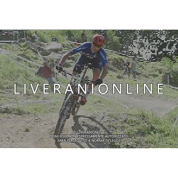 ¬© TVRG Yannick Parisi (Italia) specialita\' Cross Country - gara maschile juniores UCI MTB World Championships 2021 Campionati del Mondo di Mountain Bike 25-29 agosto 2021 Val di Sole Daolasa di Commezzadura (TN) Centro sportivo BikeLand 26 agosto 2021 foto Roberto Garavaglia/ag. Aldo Liverani sas/ AGENZIA ALDO LIVERANI SAS