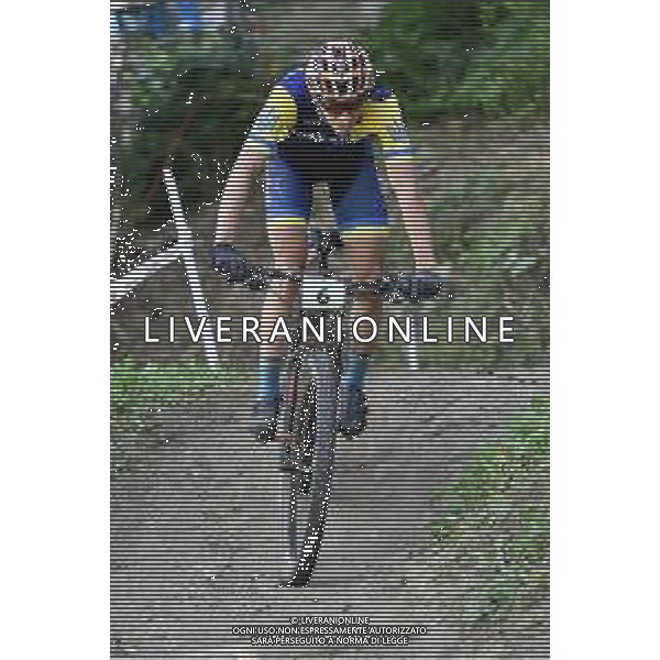 ¬© TVRG Oleksandr Hudyma (Ucraina) specialita\' Cross Country - gara maschile juniores UCI MTB World Championships 2021 Campionati del Mondo di Mountain Bike 25-29 agosto 2021 Val di Sole Daolasa di Commezzadura (TN) Centro sportivo BikeLand 26 agosto 2021 foto Roberto Garavaglia/ag. Aldo Liverani sas/ AGENZIA ALDO LIVERANI SAS