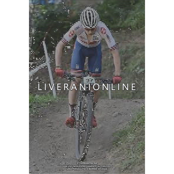 ¬© TVRG Corran Carrick-Anderson (Gran Bretagna) specialita\' Cross Country - gara maschile juniores UCI MTB World Championships 2021 Campionati del Mondo di Mountain Bike 25-29 agosto 2021 Val di Sole Daolasa di Commezzadura (TN) Centro sportivo BikeLand 26 agosto 2021 foto Roberto Garavaglia/ag. Aldo Liverani sas/ AGENZIA ALDO LIVERANI SAS