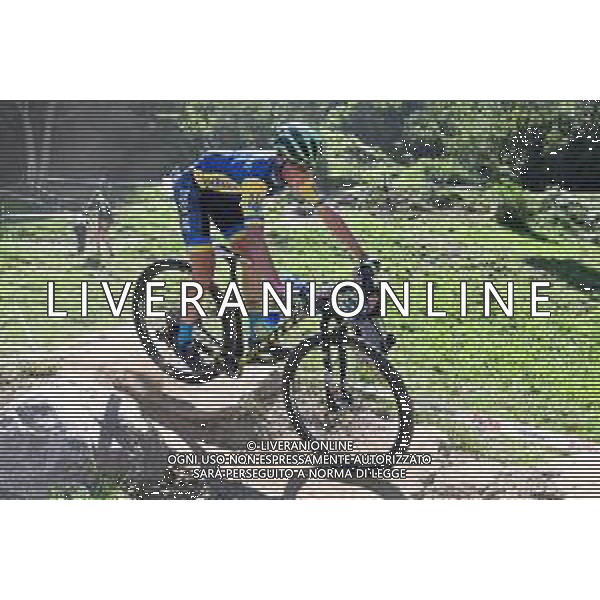 ¬© TVRG Yehor Volkov (Ucraina) specialita\' Cross Country - gara maschile juniores UCI MTB World Championships 2021 Campionati del Mondo di Mountain Bike 25-29 agosto 2021 Val di Sole Daolasa di Commezzadura (TN) Centro sportivo BikeLand 26 agosto 2021 foto Roberto Garavaglia/ag. Aldo Liverani sas/ AGENZIA ALDO LIVERANI SAS