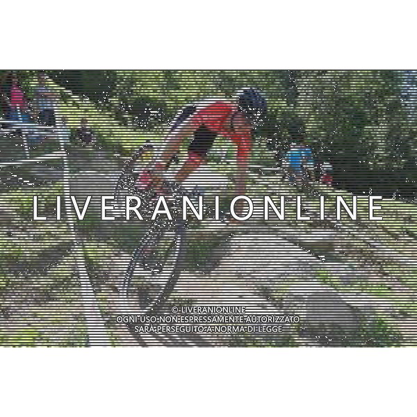 ¬© TVRG Samuel Gabl (Austria) specialita\' Cross Country - gara maschile juniores UCI MTB World Championships 2021 Campionati del Mondo di Mountain Bike 25-29 agosto 2021 Val di Sole Daolasa di Commezzadura (TN) Centro sportivo BikeLand 26 agosto 2021 foto Roberto Garavaglia/ag. Aldo Liverani sas/ AGENZIA ALDO LIVERANI SAS