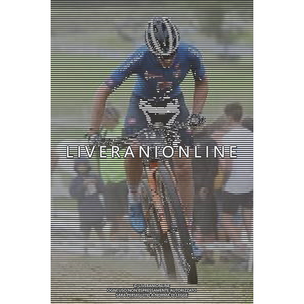 © TVRG Daniele Braidot (Italia) specialita\' Cross Country Short Track - gara maschile elite UCI MTB World Championships 2021 Campionati del Mondo di Mountain Bike 25-29 agosto 2021 Val di Sole Daolasa di Commezzadura (TN) Centro sportivo BikeLand 26 agosto 2021 foto Roberto Garavaglia/ag. Aldo Liverani sas/ AGENZIA ALDO LIVERANI SAS