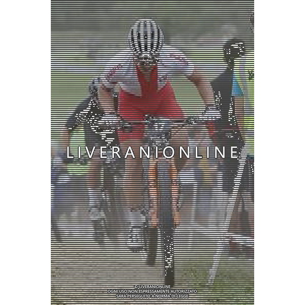 © TVRG Bartlomiej Wawak (Polonia) specialita\' Cross Country Short Track - gara maschile elite UCI MTB World Championships 2021 Campionati del Mondo di Mountain Bike 25-29 agosto 2021 Val di Sole Daolasa di Commezzadura (TN) Centro sportivo BikeLand 26 agosto 2021 foto Roberto Garavaglia/ag. Aldo Liverani sas/ AGENZIA ALDO LIVERANI SAS