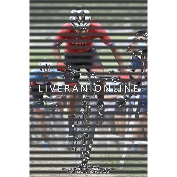 © TVRG Nicolas Delich Pardo (Cile) specialita\' Cross Country Short Track - gara maschile elite UCI MTB World Championships 2021 Campionati del Mondo di Mountain Bike 25-29 agosto 2021 Val di Sole Daolasa di Commezzadura (TN) Centro sportivo BikeLand 26 agosto 2021 foto Roberto Garavaglia/ag. Aldo Liverani sas/ AGENZIA ALDO LIVERANI SAS