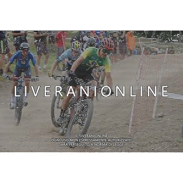 © TVRG Luiz Henrique Cocuzzi (Brasile) specialita\' Cross Country Short Track - gara maschile elite UCI MTB World Championships 2021 Campionati del Mondo di Mountain Bike 25-29 agosto 2021 Val di Sole Daolasa di Commezzadura (TN) Centro sportivo BikeLand 26 agosto 2021 foto Roberto Garavaglia/ag. Aldo Liverani sas/ AGENZIA ALDO LIVERANI SAS