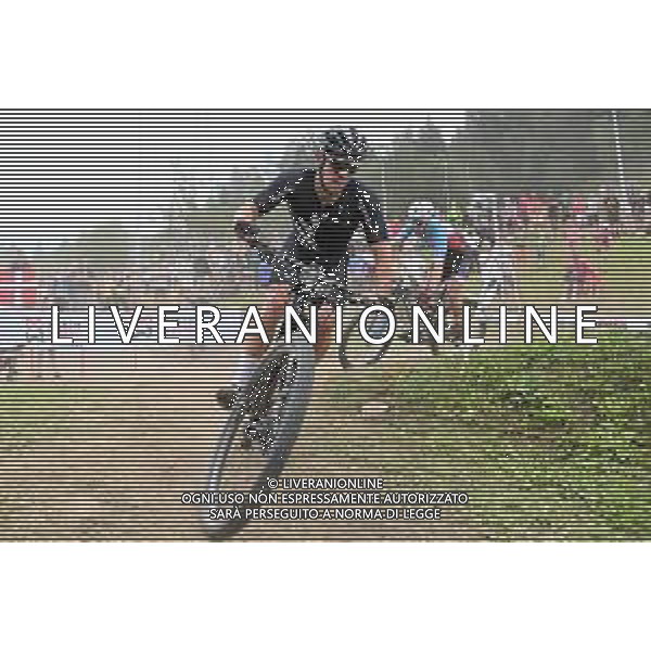 © TVRG Ben Oliver (Nuova Zelanda) specialita\' Cross Country Short Track - gara maschile elite UCI MTB World Championships 2021 Campionati del Mondo di Mountain Bike 25-29 agosto 2021 Val di Sole Daolasa di Commezzadura (TN) Centro sportivo BikeLand 26 agosto 2021 foto Roberto Garavaglia/ag. Aldo Liverani sas/ AGENZIA ALDO LIVERANI SAS