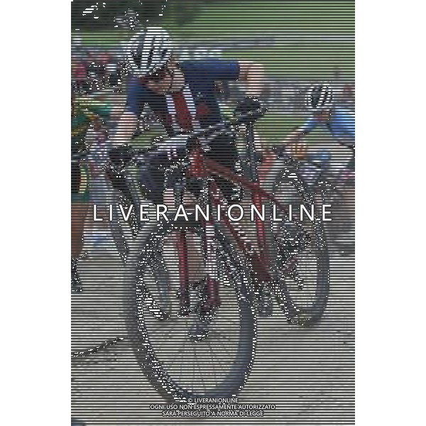 © TVRG Haley Batten (Stati Uniti) specialita\' Cross Country Short Track - gara femminile elite UCI MTB World Championships 2021 Campionati del Mondo di Mountain Bike 25-29 agosto 2021 Val di Sole Daolasa di Commezzadura (TN) Centro sportivo BikeLand 26 agosto 2021 foto Roberto Garavaglia/ag. Aldo Liverani sas/ AGENZIA ALDO LIVERANI SAS