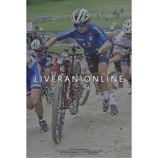 © TVRG Chiara Teocchi (Italia) specialita\' Cross Country Short Track - gara femminile elite UCI MTB World Championships 2021 Campionati del Mondo di Mountain Bike 25-29 agosto 2021 Val di Sole Daolasa di Commezzadura (TN) Centro sportivo BikeLand 26 agosto 2021 foto Roberto Garavaglia/ag. Aldo Liverani sas/ AGENZIA ALDO LIVERANI SAS