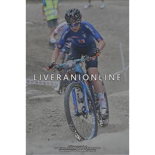 © TVRG Eva Lechner (Italia) specialita\' Cross Country Short Track - gara femminile elite UCI MTB World Championships 2021 Campionati del Mondo di Mountain Bike 25-29 agosto 2021 Val di Sole Daolasa di Commezzadura (TN) Centro sportivo BikeLand 26 agosto 2021 foto Roberto Garavaglia/ag. Aldo Liverani sas/ AGENZIA ALDO LIVERANI SAS