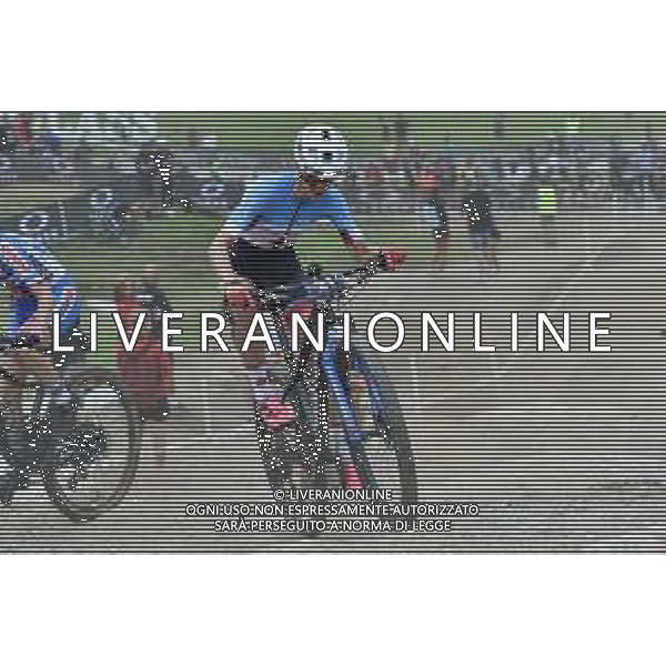 © TVRG Haley Smith (Canada) specialita\' Cross Country Short Track - gara femminile elite UCI MTB World Championships 2021 Campionati del Mondo di Mountain Bike 25-29 agosto 2021 Val di Sole Daolasa di Commezzadura (TN) Centro sportivo BikeLand 26 agosto 2021 foto Roberto Garavaglia/ag. Aldo Liverani sas/ AGENZIA ALDO LIVERANI SAS