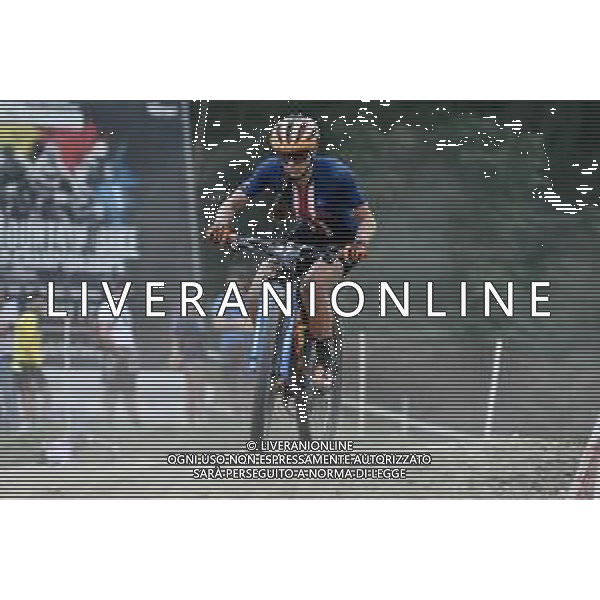 © TVRG Hannah Finchamp (Stati Uniti) specialita\' Cross Country Short Track - gara femminile elite UCI MTB World Championships 2021 Campionati del Mondo di Mountain Bike 25-29 agosto 2021 Val di Sole Daolasa di Commezzadura (TN) Centro sportivo BikeLand 26 agosto 2021 foto Roberto Garavaglia/ag. Aldo Liverani sas/ AGENZIA ALDO LIVERANI SAS