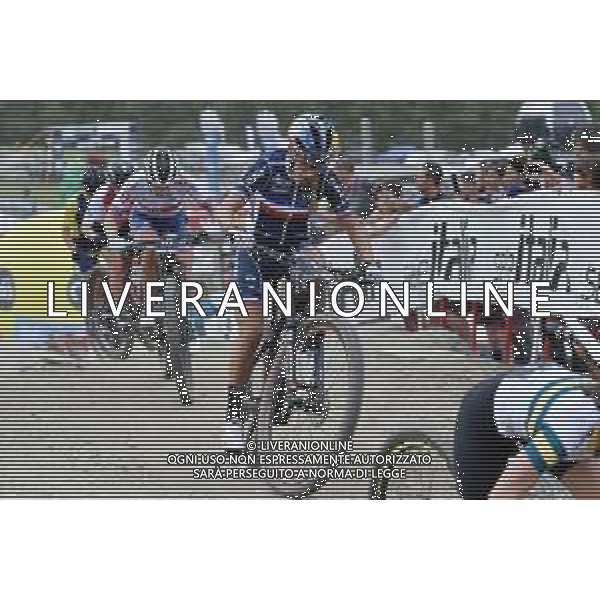 © TVRG Pauline Ferrand Prevot (Francia) specialita\' Cross Country Short Track - gara femminile elite UCI MTB World Championships 2021 Campionati del Mondo di Mountain Bike 25-29 agosto 2021 Val di Sole Daolasa di Commezzadura (TN) Centro sportivo BikeLand 26 agosto 2021 foto Roberto Garavaglia/ag. Aldo Liverani sas/ AGENZIA ALDO LIVERANI SAS