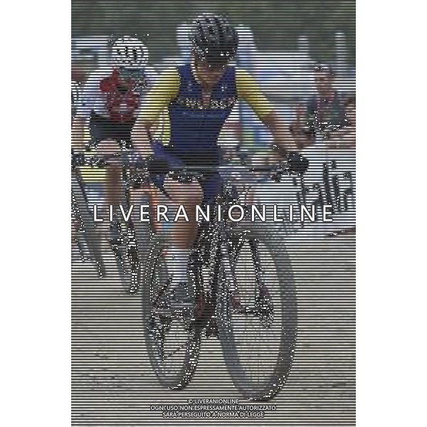 © TVRG Jenny Rissveds (Svezia) specialita\' Cross Country Short Track - gara femminile elite UCI MTB World Championships 2021 Campionati del Mondo di Mountain Bike 25-29 agosto 2021 Val di Sole Daolasa di Commezzadura (TN) Centro sportivo BikeLand 26 agosto 2021 foto Roberto Garavaglia/ag. Aldo Liverani sas/ AGENZIA ALDO LIVERANI SAS