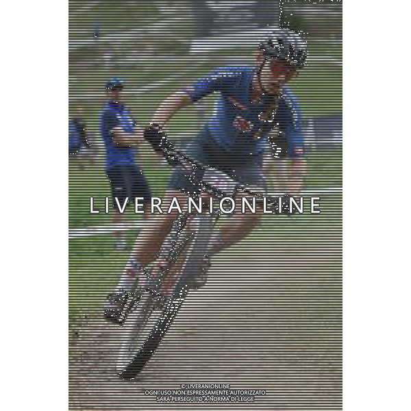 © TVRG Greta Seiwald (Italia) specialita\' Cross Country Short Track - gara femminile elite UCI MTB World Championships 2021 Campionati del Mondo di Mountain Bike 25-29 agosto 2021 Val di Sole Daolasa di Commezzadura (TN) Centro sportivo BikeLand 26 agosto 2021 foto Roberto Garavaglia/ag. Aldo Liverani sas/ AGENZIA ALDO LIVERANI SAS