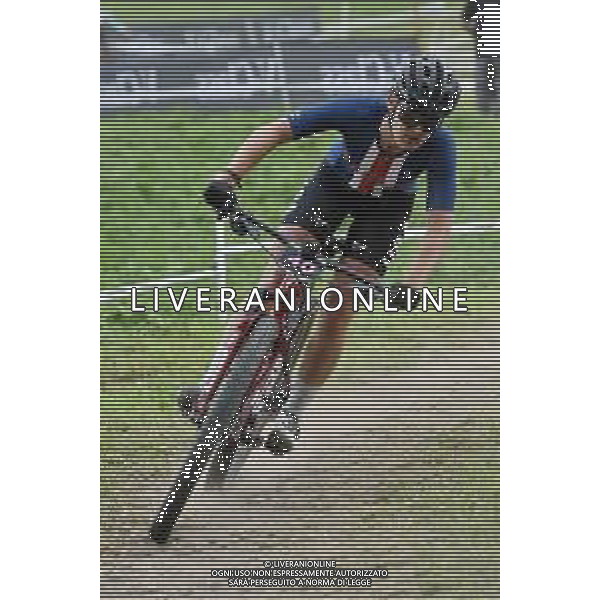 © TVRG Kelsey Urban (Stati Uniti) specialita\' Cross Country Short Track - gara femminile elite UCI MTB World Championships 2021 Campionati del Mondo di Mountain Bike 25-29 agosto 2021 Val di Sole Daolasa di Commezzadura (TN) Centro sportivo BikeLand 26 agosto 2021 foto Roberto Garavaglia/ag. Aldo Liverani sas/ AGENZIA ALDO LIVERANI SAS