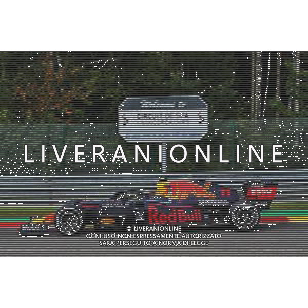 Sergio Perez (MEX) Red Bull Racing RB16B. 27.08.2021. Formula 1 World Championship, Rd 12, Belgian Grand Prix, Spa Francorchamps, Belgium, Practice Day. - www.xpbimages.com, EMail: requests@xpbimages.com © Copyright: XPB Images/ AGENZIA ALDO LIVERANI SAS - ITALY ONLY EDITORIAL USE ONLY