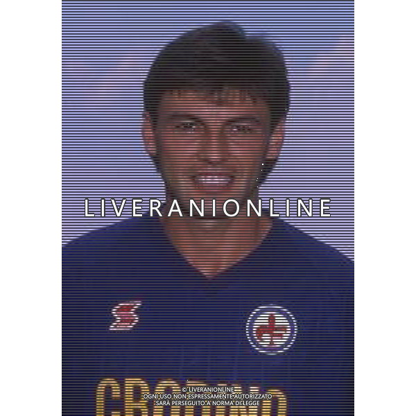 RETROSPETTIVA ROBERTO BOSCO CALCIATORE NELLA FOTO ROBERTO BOSCO CON LA MAGLIA DELLA FIORENTINA CALCIO AG ALDO LIVERANI SAS