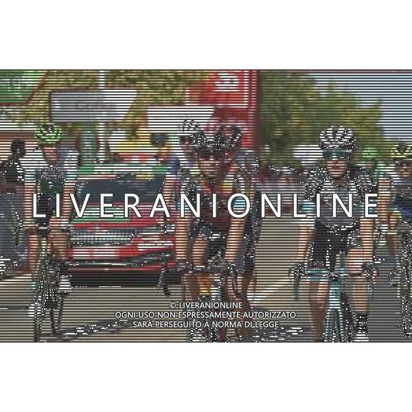 27-08-2021 Vuelta A Espana; Tappa 13 Belmez - Villanueva De La Serena; 2021, Bahrain - Victorious; Landa Meana, Mikel; Villanueva De La Serena; ©SIROTTI / AGENZIA ALDO LIVERANI SAS
