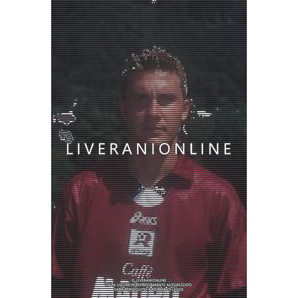 RETROSPETTIVA GIACOMO LORENZINI CALCIATORE NELLA FOTO GIACOMO LORENZINI CON LA MAGLIA DELLA REGGINA CALCIO AG ALDO LIVERANI SAS
