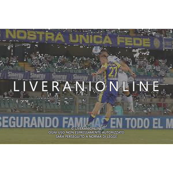 Hellas Verona - Inter Campionato di Calcio Serie A TIM 27/08/2021 nella foto: Goal Correa Joaquin(f.c.Internazionale) ©Claudio Zamagni/Agenzia Aldo Liverani during Italian Serie A soccer match between HELLAS VERONA and ITER at Marc\'Antonio Bentegodi Stadium on August 27 2021 photo credit by Claudio Zamagni/Aldo Liverani Photo Agency/ AGENZIA ALDO LIVERANI SAS