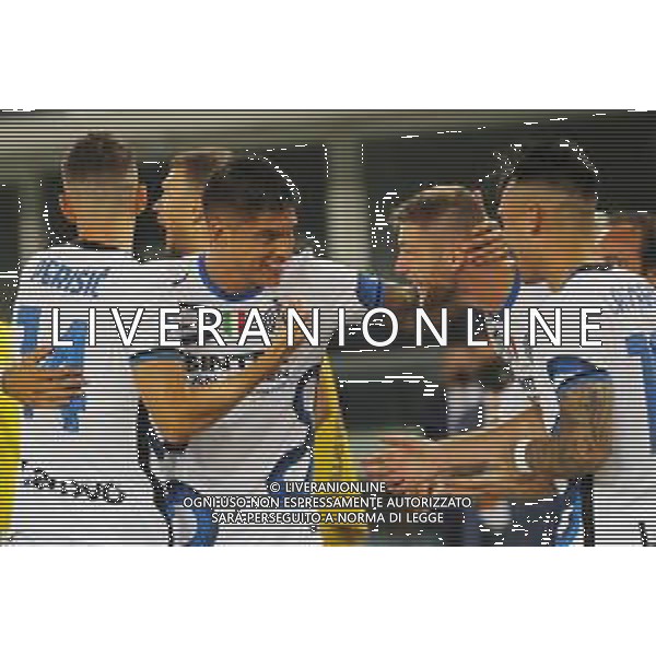 Hellas Verona - Inter Campionato di Calcio Serie A TIM 27/08/2021 nella foto: esultanza Correa Joaquin(f.c.Internazionale) dopo il goal ©Claudio Zamagni/Agenzia Aldo Liverani during Italian Serie A soccer match between HELLAS VERONA and ITER at Marc\'Antonio Bentegodi Stadium on August 27 2021 photo credit by Claudio Zamagni/Aldo Liverani Photo Agency/ AGENZIA ALDO LIVERANI SAS