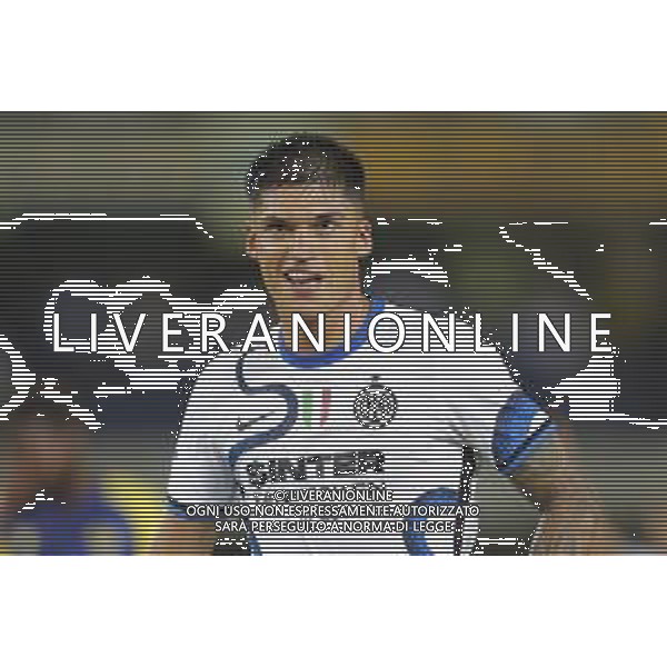 Hellas Verona - Inter Campionato di Calcio Serie A TIM 27/08/2021 nella foto: esultanza Correa Joaquin(f.c.Internazionale) dopo il secondo goal ©Claudio Zamagni/Agenzia Aldo Liverani during Italian Serie A soccer match between HELLAS VERONA and ITER at Marc\'Antonio Bentegodi Stadium on August 27 2021 photo credit by Claudio Zamagni/Aldo Liverani Photo Agency/ AGENZIA ALDO LIVERANI SAS