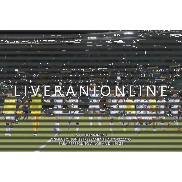 Hellas Verona - Inter Campionato di Calcio Serie A TIM 27/08/2021 nella foto: esultanza finale inter ©Claudio Zamagni/Agenzia Aldo Liverani during Italian Serie A soccer match between HELLAS VERONA and ITER at Marc\'Antonio Bentegodi Stadium on August 27 2021 photo credit by Claudio Zamagni/Aldo Liverani Photo Agency/ AGENZIA ALDO LIVERANI SAS