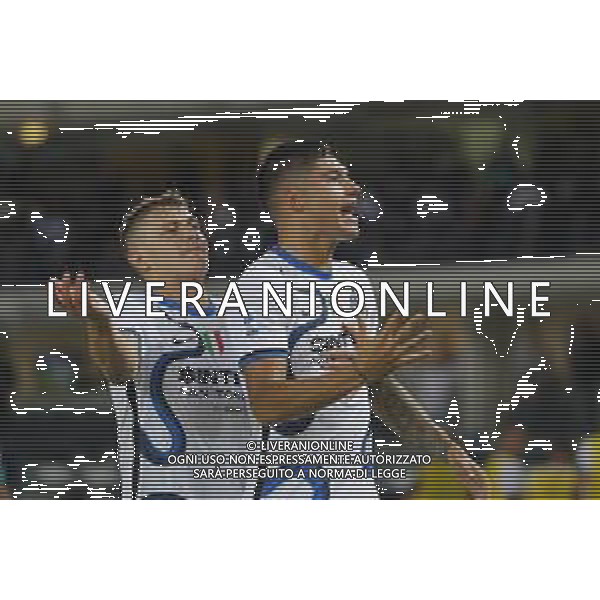 Hellas Verona - Inter Campionato di Calcio Serie A TIM 27/08/2021 nella foto: esultanza Correa Joaquin(f.c.Internazionale)dopo il goal ©Claudio Zamagni/Agenzia Aldo Liverani during Italian Serie A soccer match between HELLAS VERONA and ITER at Marc\'Antonio Bentegodi Stadium on August 27 2021 photo credit by Claudio Zamagni/Aldo Liverani Photo Agency/ AGENZIA ALDO LIVERANI SAS