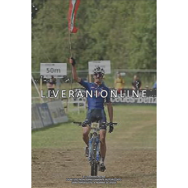 ¬© TVRG Juri Zanotti (Italia) 2o classificato specialita\' Cross Country - gara maschile under23 UCI MTB World Championships 2021 Campionati del Mondo di Mountain Bike 25-29 agosto 2021 Val di Sole Daolasa di Commezzadura (TN) Centro sportivo BikeLand 28 agosto 2021 foto Roberto Garavaglia/ag. Aldo Liverani sas/ AGENZIA ALDO LIVERANI SAS