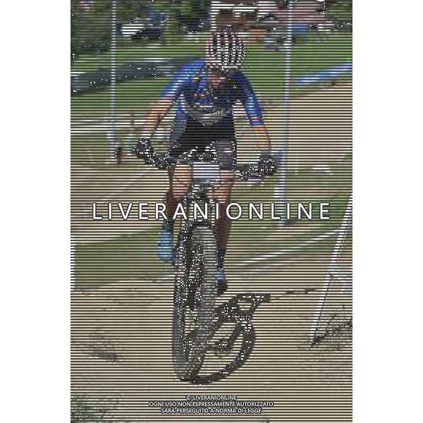 © TVRG Anna Oberparleiter (Italia) specialita\' E-MTB Cross Country - gara femminile elite UCI MTB World Championships 2021 Campionati del Mondo di Mountain Bike 25-29 agosto 2021 Val di Sole Daolasa di Commezzadura (TN) Centro sportivo BikeLand 27 agosto 2021 foto Roberto Garavaglia/ag. Aldo Liverani sas/ AGENZIA ALDO LIVERANI SAS