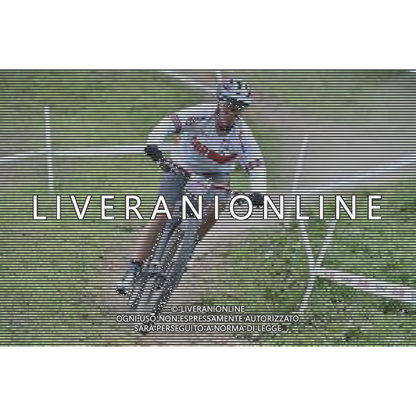 ¬© TVRG Tracy Moseley (Gran Bretagna) specialita\' E-MTB Cross Country - gara femminile elite UCI MTB World Championships 2021 Campionati del Mondo di Mountain Bike 25-29 agosto 2021 Val di Sole Daolasa di Commezzadura (TN) Centro sportivo BikeLand 27 agosto 2021 foto Roberto Garavaglia/ag. Aldo Liverani sas/ AGENZIA ALDO LIVERANI SAS