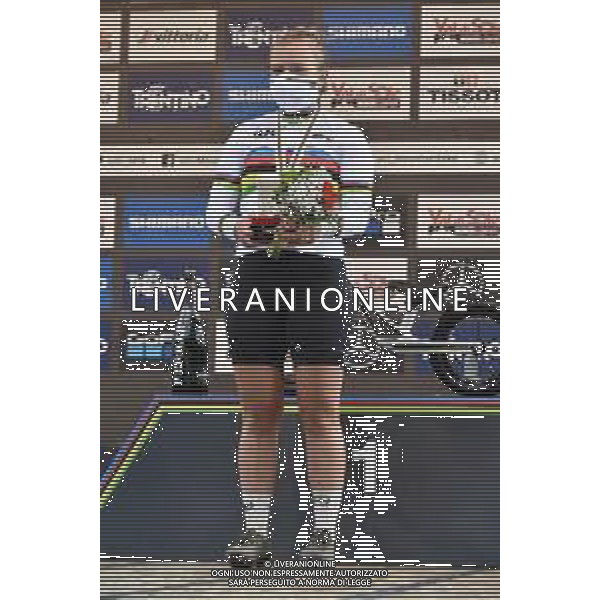 © TVRG Nicole Goeldi (Svizzera) 1a classificata specialita\' E-MTB Cross Country - gara femminile elite UCI MTB World Championships 2021 Campionati del Mondo di Mountain Bike 25-29 agosto 2021 Val di Sole Daolasa di Commezzadura (TN) Centro sportivo BikeLand 27 agosto 2021 foto Roberto Garavaglia/ag. Aldo Liverani sas/ AGENZIA ALDO LIVERANI SAS